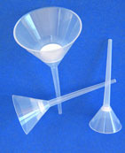 Cone-Shaped Filter Funnels